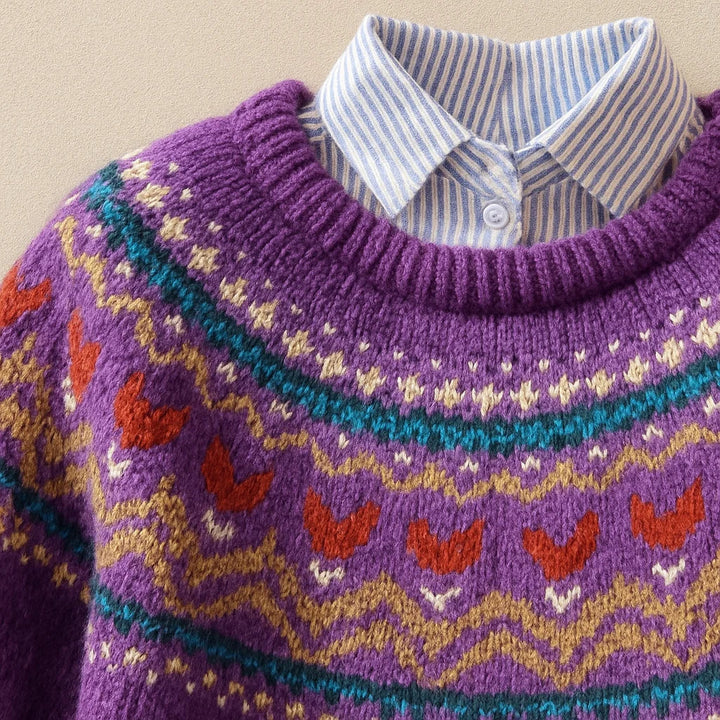 Violet | Cozy Knit Sweater