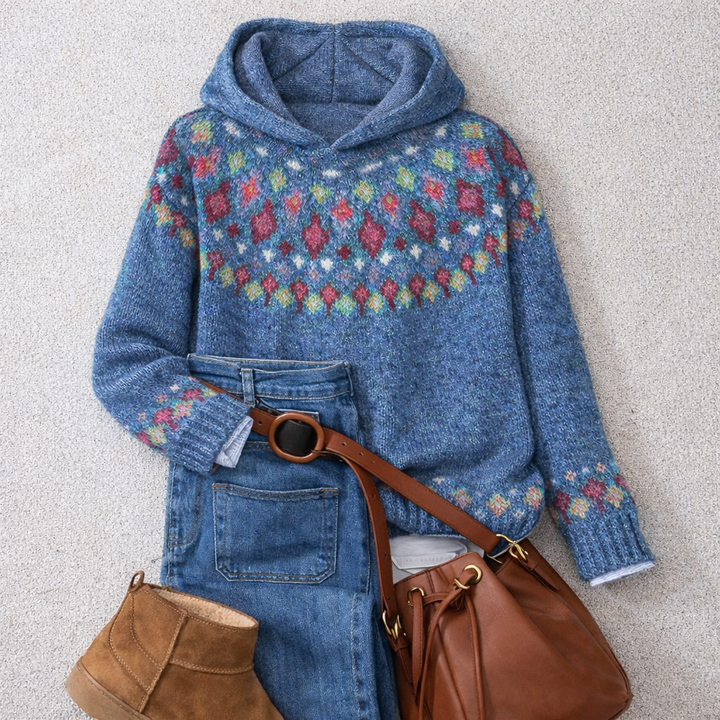 Joanne | Cozy Knit Hoodie