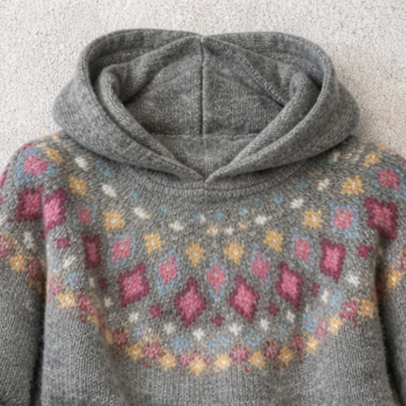 Maureen | Cozy Knit Hoodie