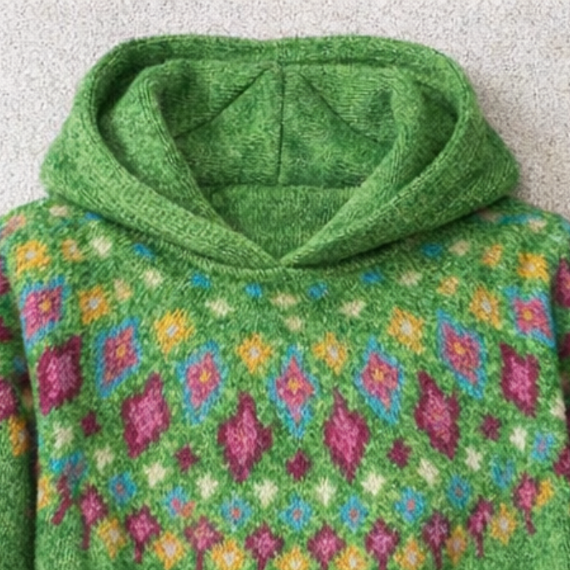 Monica | Cozy Knit Hoodie