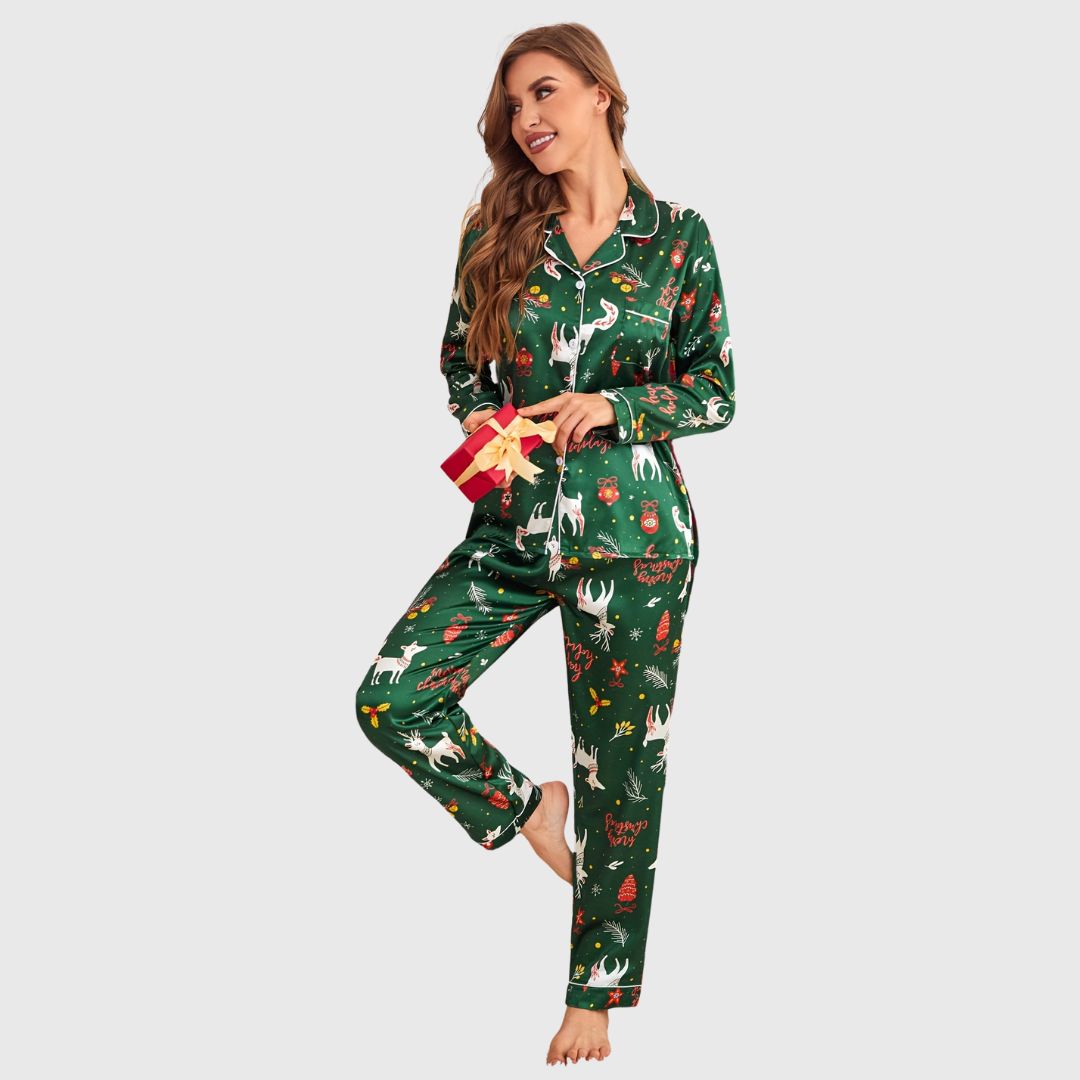 Jenny - Christmas Pajama Set